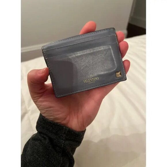Valentino Rockstud credit card holder blue - Picture 8 of 8